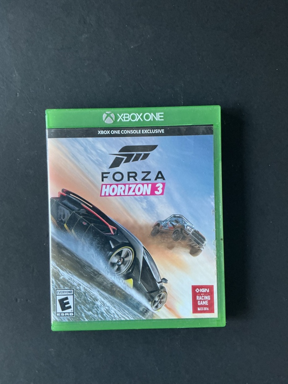 Microsoft Xbox Game Case with Green and Black Artwork